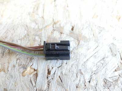 Mercedes Black 4 Pole 3 Wire Connector 3 03754565283